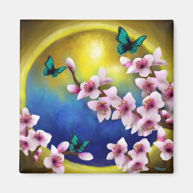 Spring in the Heavens Magnet (Front)