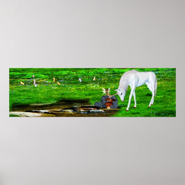 Spring in the Meadow Poster Print (Front)