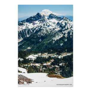 Spring in the Mountains Poster