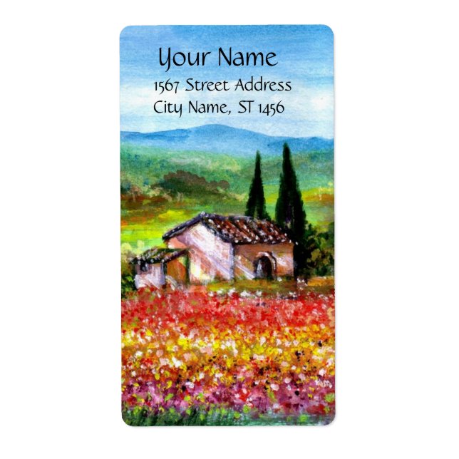 SPRING IN TUSCANY (Front)