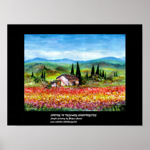SPRING IN TUSCANY 2 POSTER