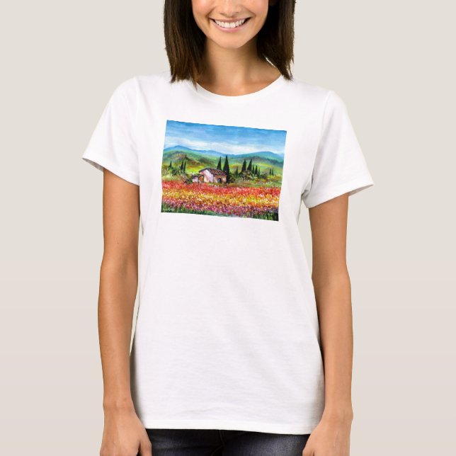 SPRING IN TUSCANY T-Shirt (Front)