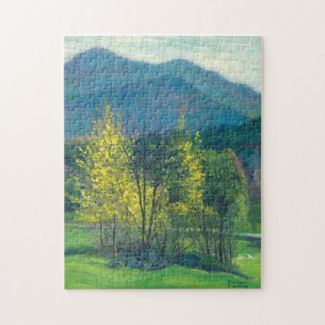 Spring in Vermont Mountains Jigsaw Puzzle (Vertical)