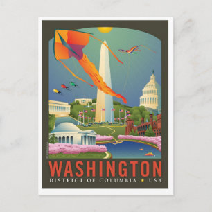 Spring in Washington D.C. Postcard