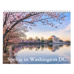 Spring in Washington DC Calendar 
