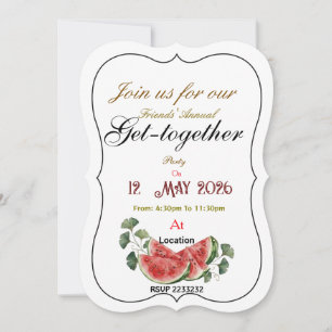 Spring invitation