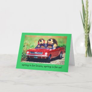 spring is for love card