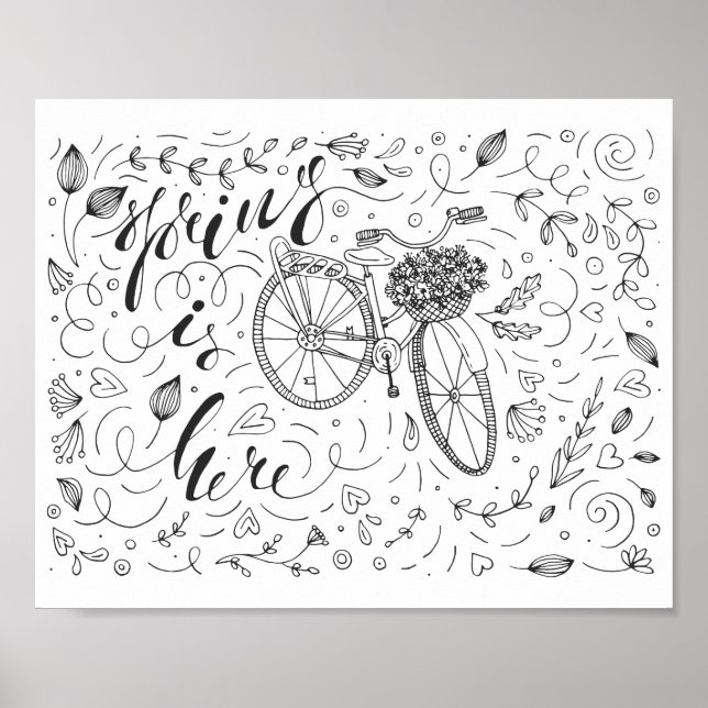 Spring Is Here Poster (Front)