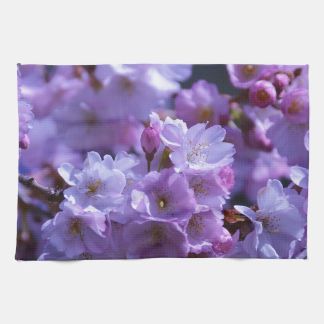 Spring is Here! Tea Towel (Horizontal)