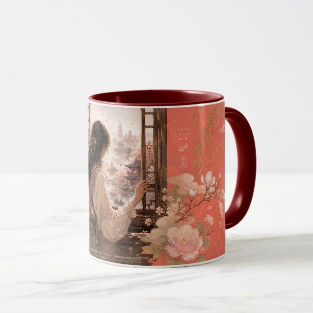 Spring is in the air. mug (Front Right)