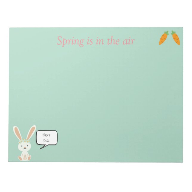 Spring is in the air Notepad (Front)