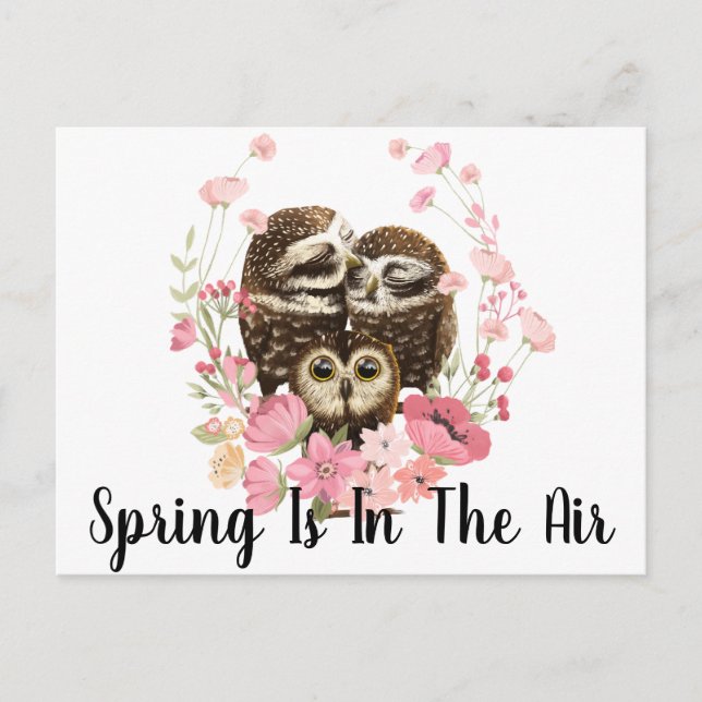 Spring Is In The Air Postcard (Front)