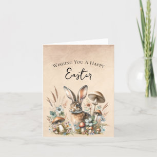 Spring Jack Rabbit Holiday Card