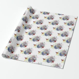 Spring Jackalope Wrapping Paper