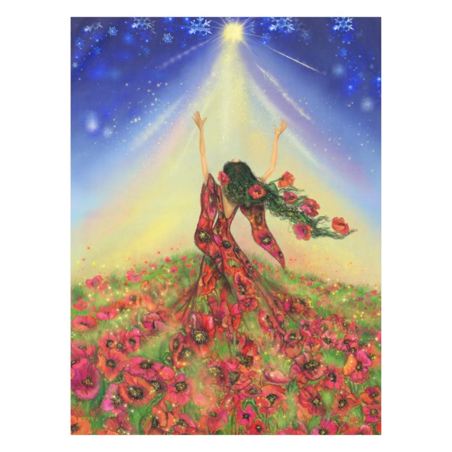 Spring Lady Tablecloth (Front)