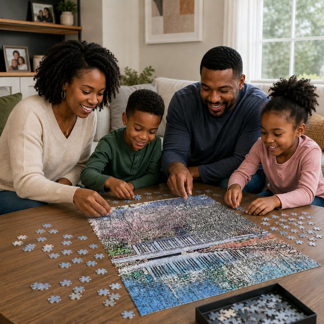 Spring Lake Inspirational Jigsaw Puzzle (Creator Uploaded)