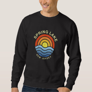 Spring Lake New Jersey Nj Summer Irish Riviera Tro Sweatshirt