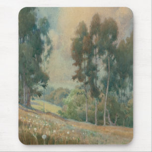 Spring Landscape (1911) Serene Watercolor Scenery Mouse Pad