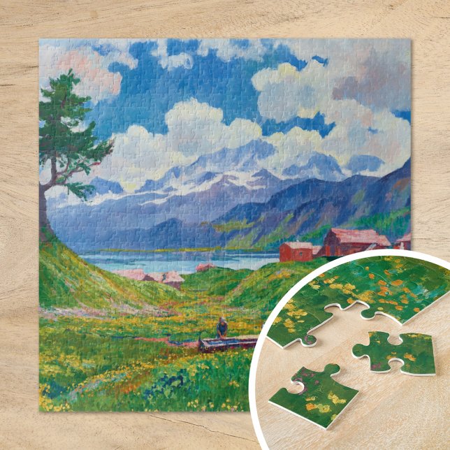 Spring Landscape | Giovanni Giacometti Jigsaw Puzzle (Creator Uploaded)