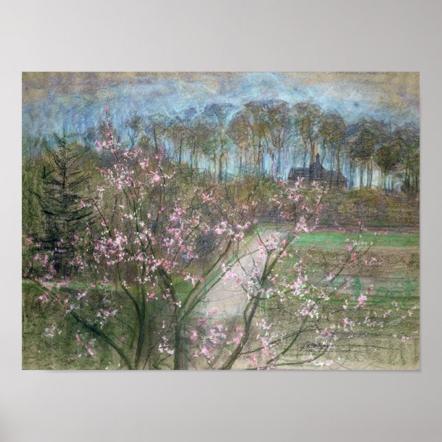 Spring Landscape Poster (Front)
