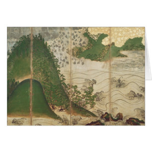 Spring Landscape with Sun