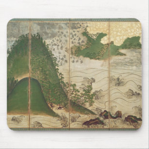 Spring Landscape with Sun Mouse Pad