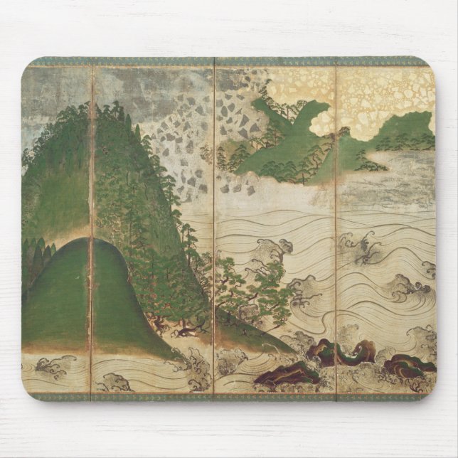 Spring Landscape with Sun Mouse Pad (Front)