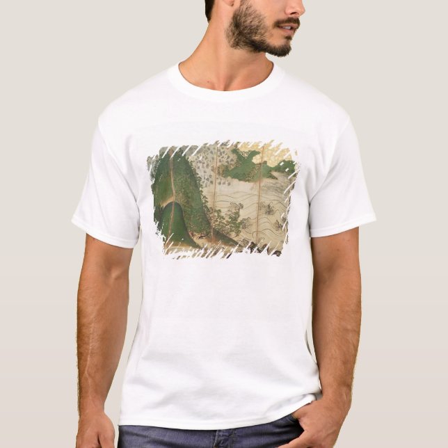 Spring Landscape with Sun T-Shirt (Front)