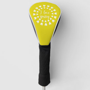 Spring Love, Little Hearts Golf Head Cover