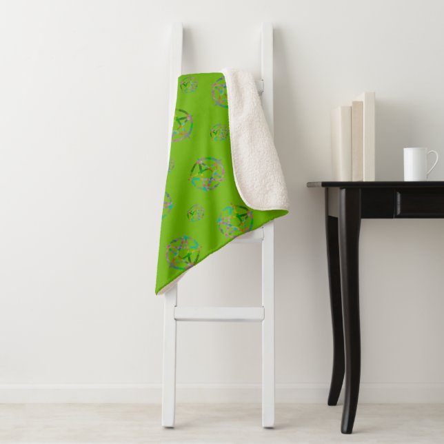 Spring Magic Sherpa Blanket (In Situ)