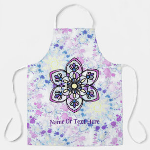 Spring Mandala All-Over Print Apron