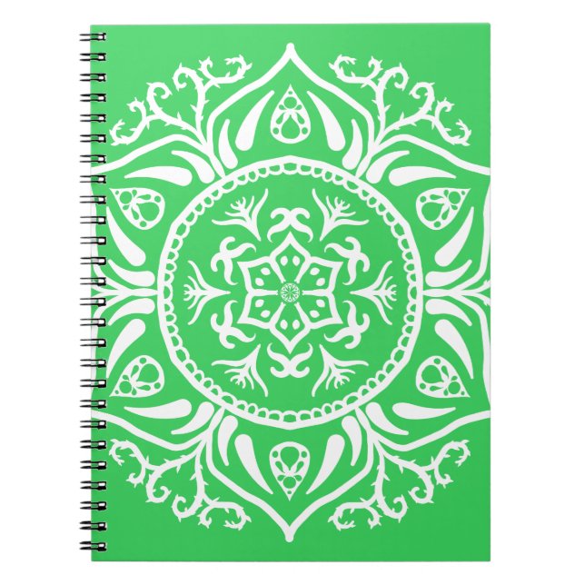 Spring Mandala Notebook (Front)