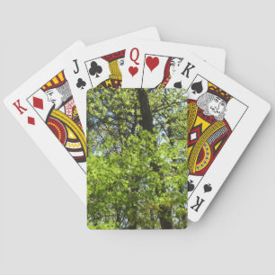 Spring Maple Leaves Nature Playing Cards