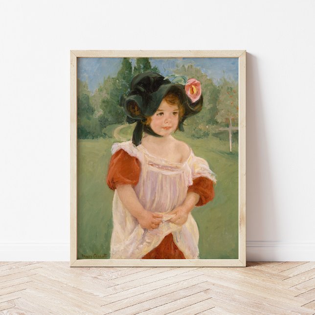 Spring: Margot Standing in a Garden | Mary Cassatt Poster (Creator Uploaded)