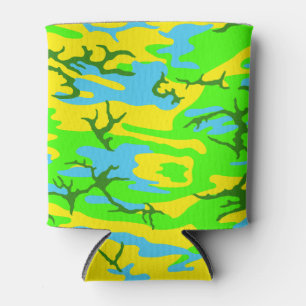 Spring Meadow Camo Can Cooler