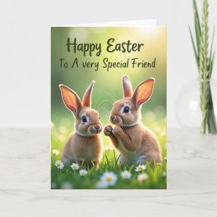 Spring Meadow Friend Card