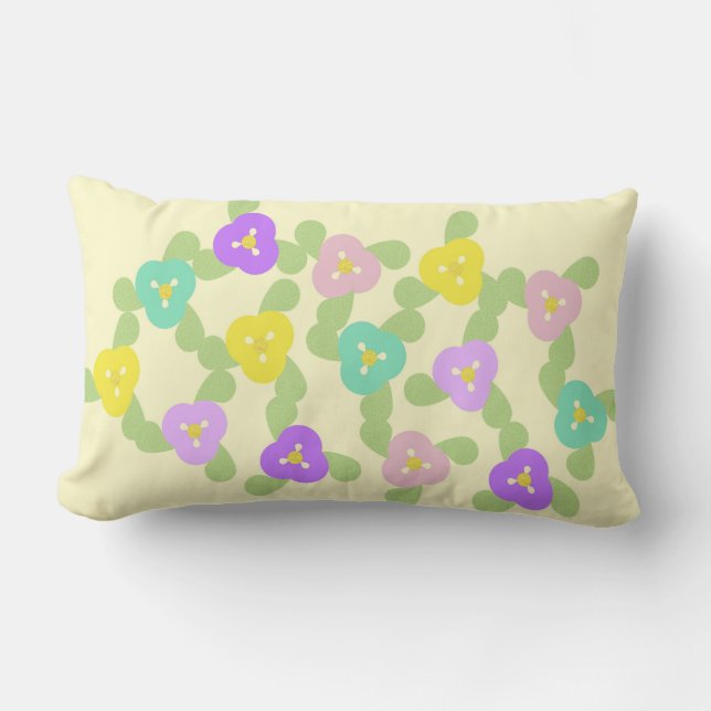 Spring Meadow Lumbar Cushion (Front)