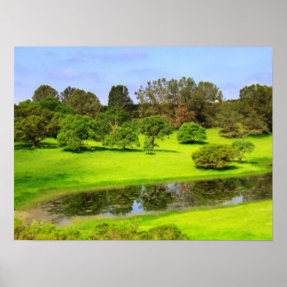 Spring Meadow Poster