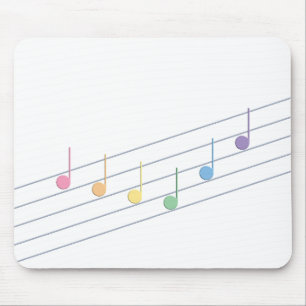 Spring Melody (Linear) Mouse Pad