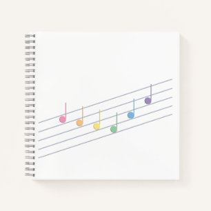 Spring Melody (Linear) Notebook