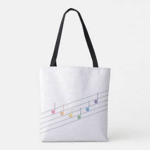 Spring Melody (Linear) Tote Bag