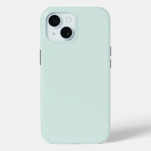 Spring Mint Solid Colour iPhone 15 Case