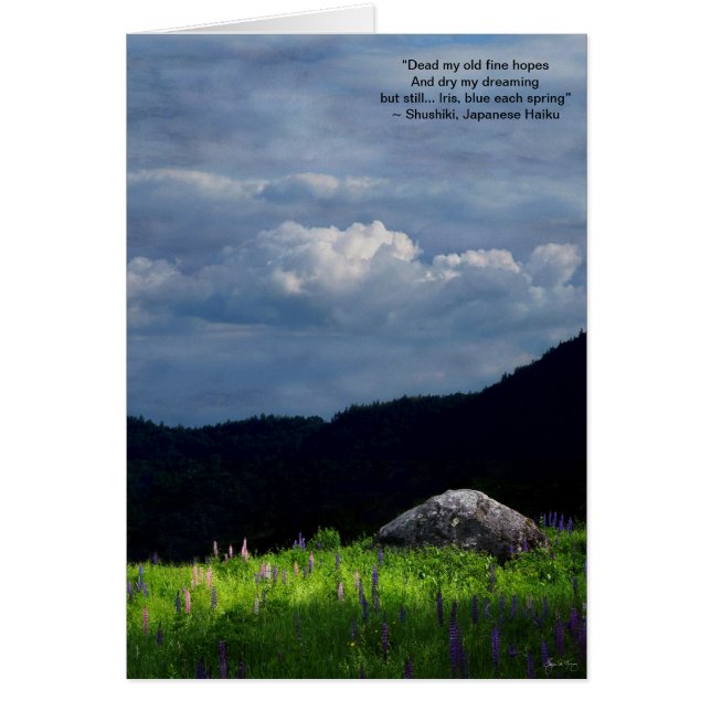 "Spring Moment" Card (Front)