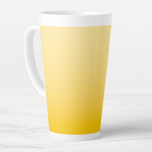 SPRING MOOD – Pastel Yellow deep to light Latte Mug