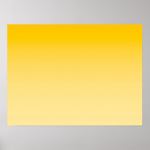 SPRING MOOD – Pastel Yellow   light to deep    Poster