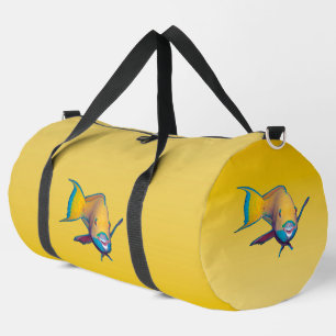 SPRING MOOD – Soft Yellow   deep to light    Duffle Bag