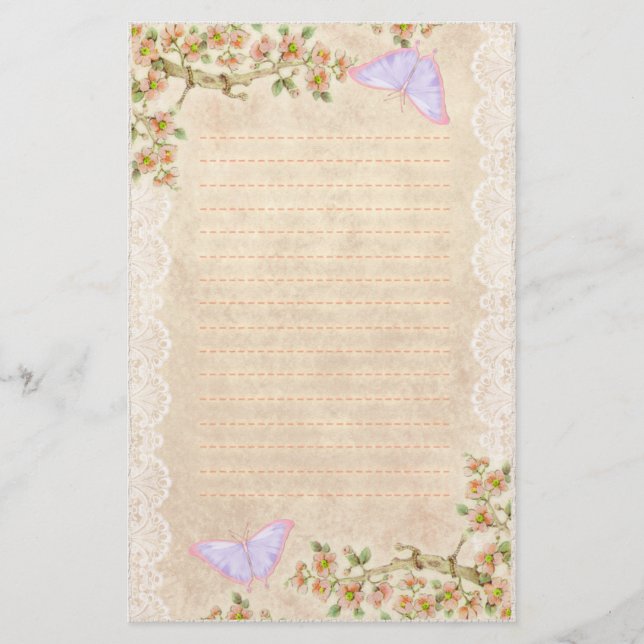 Spring Morning 2 Stationery (Front)