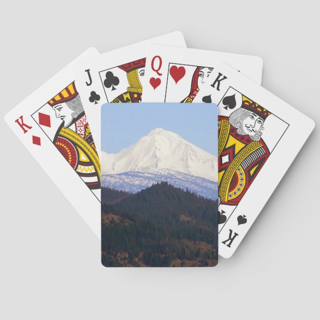 Spring morning at Mount Lassen... Playing Cards (Back)