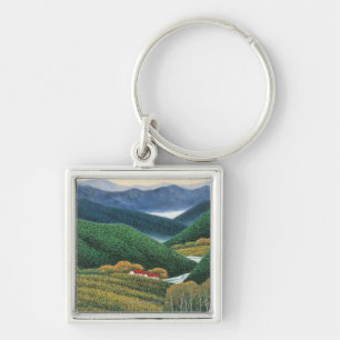 Spring Mountains Key Ring
