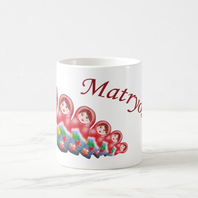 Spring Nesting Dolls Coffee Mug (Center)